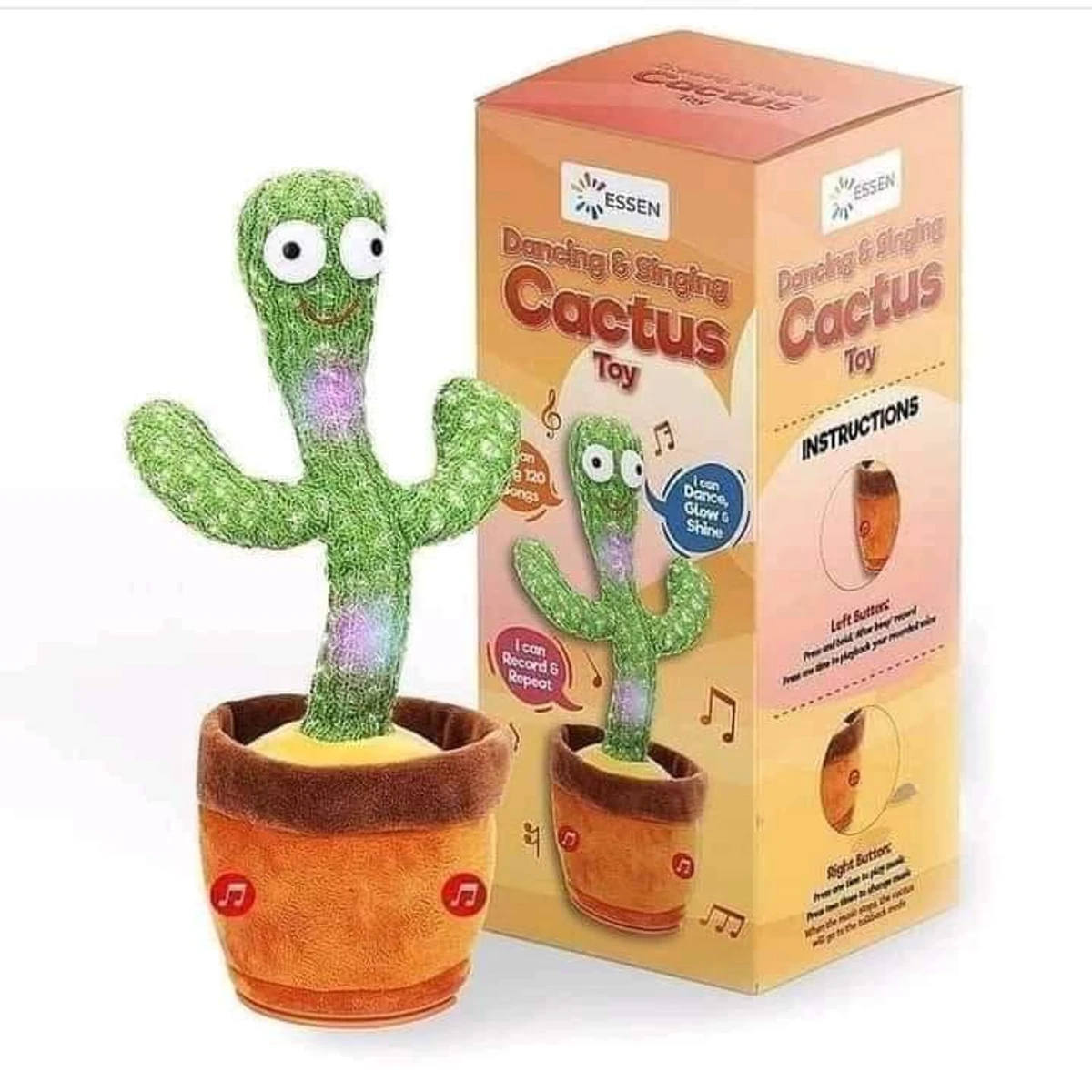 Dancing Cactus Funny Baby Toy