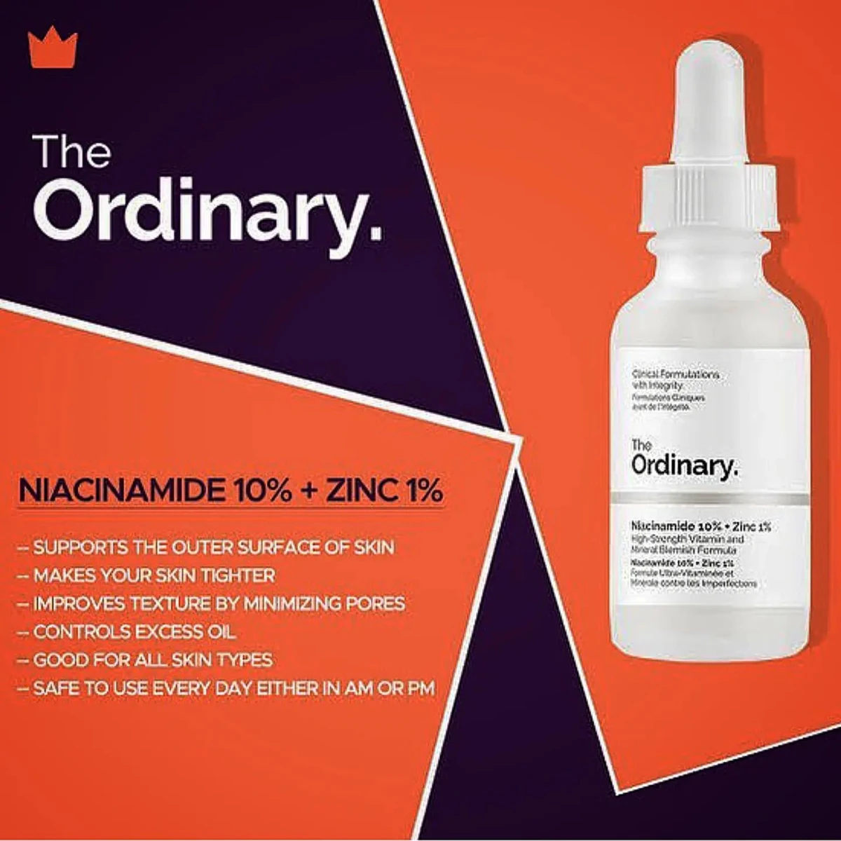 The Ordinary Niacinamide 10% + Zinc 1% 30ml