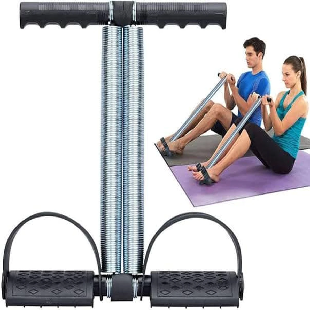 Tummy Trimmer Double Spring for Man and Women Fitness Equipment