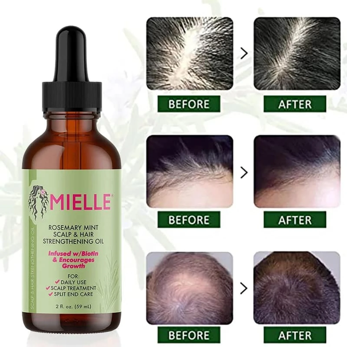 Mielle Organics Rosemary Mint Growth Hair Oil