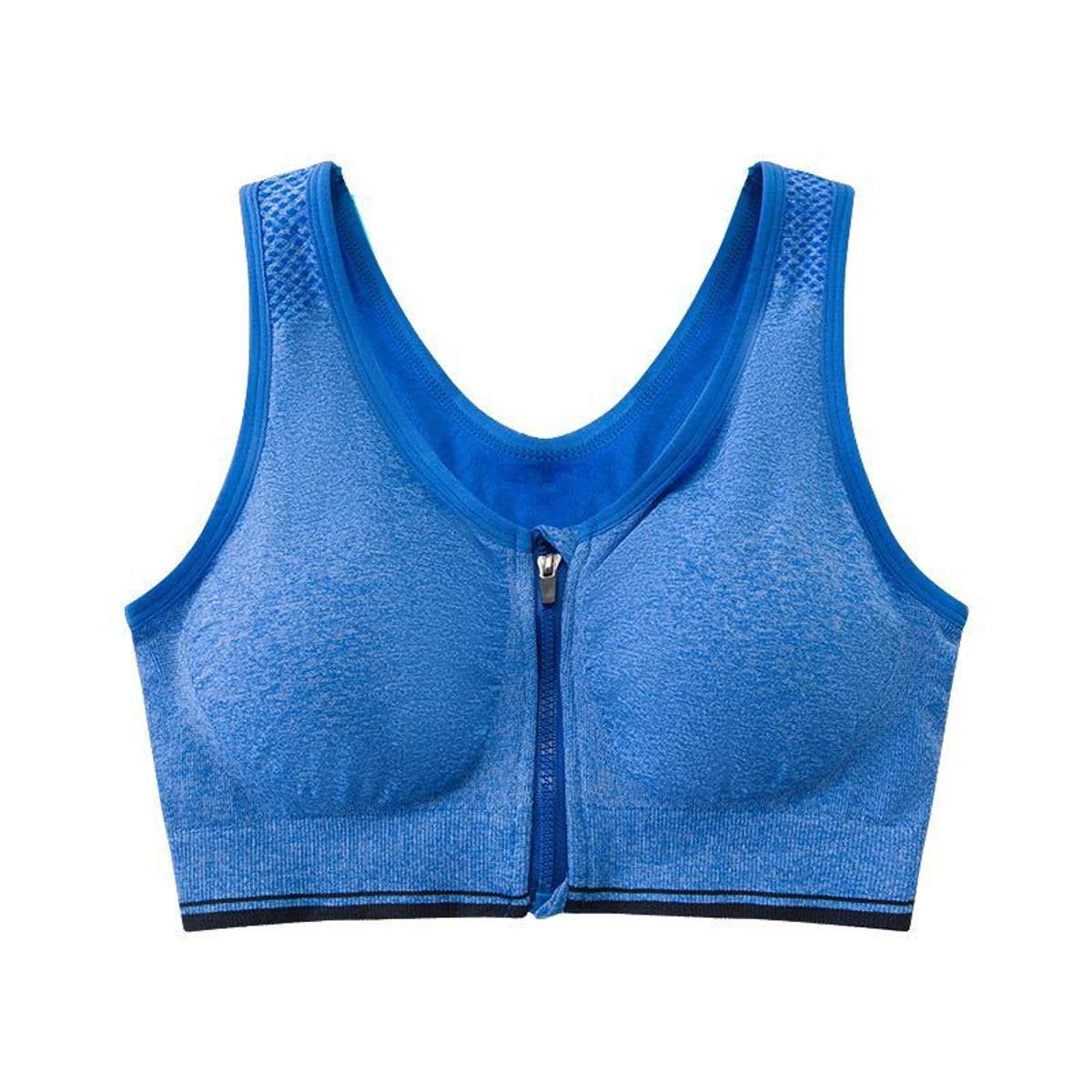 Front zipper sports Bra