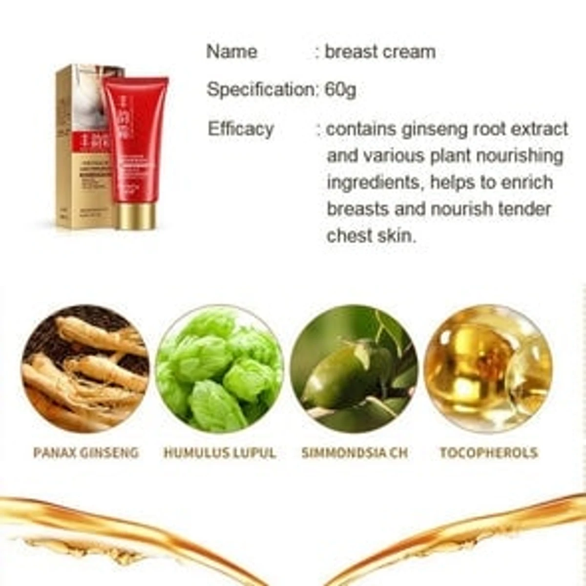 One Spring Breast Cream 60gm